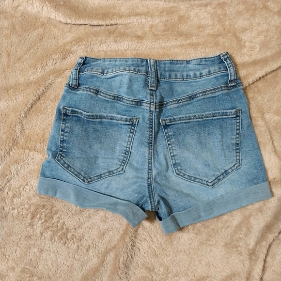 Juniors 1 / 25 High Rise Shortie Shorts - Picture 2 of 3